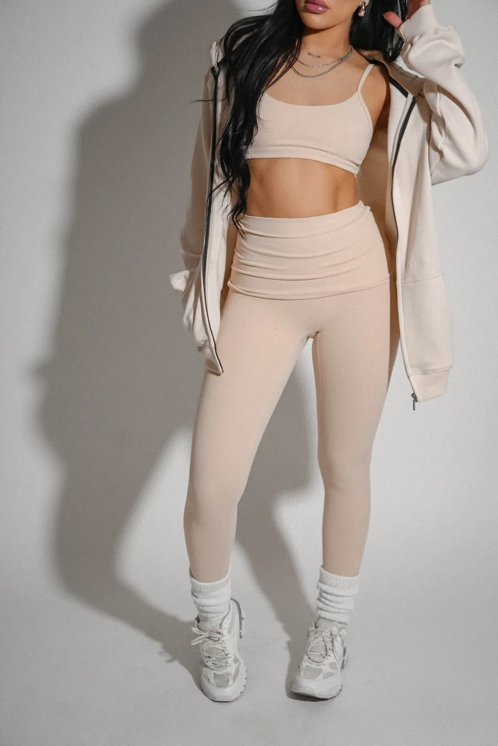 Foldover Legging - Dew