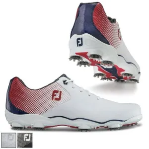 Footjoy D.N.A. Helix Shoes-Previous Season Style 7.0 White/Silver (53316) W