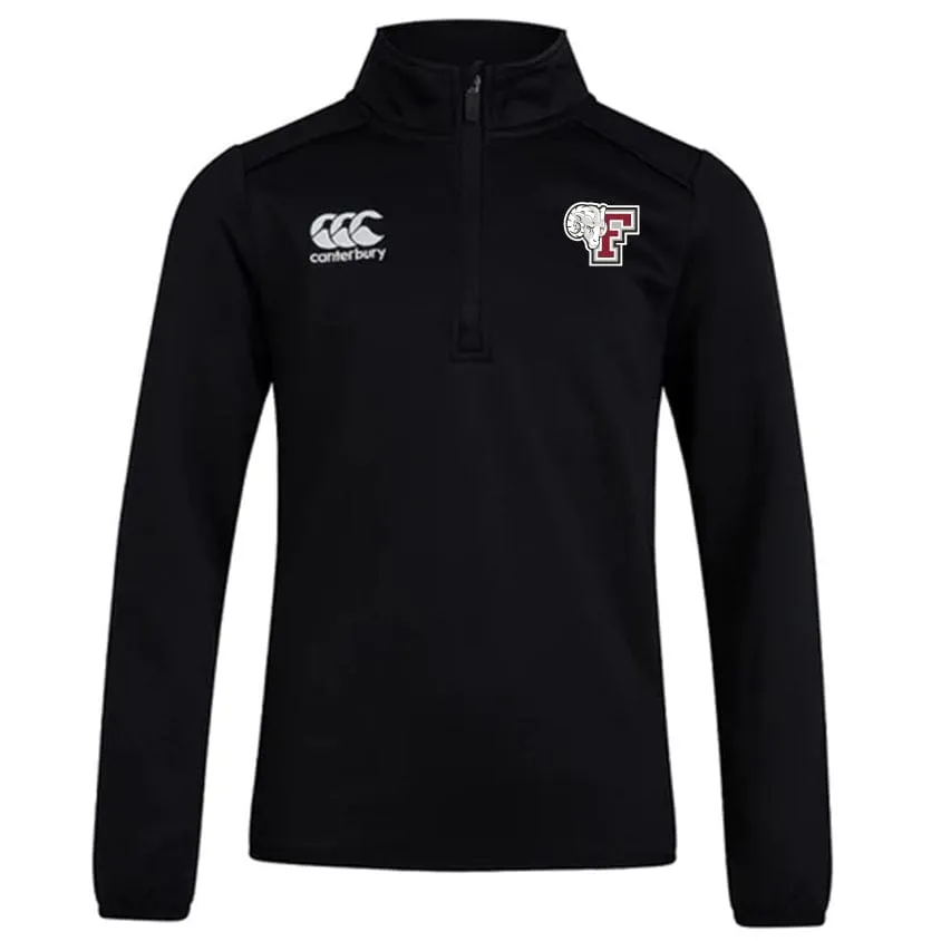 Fordham University Club 1/4 Zip Mid Layer Training Top by Canterbury