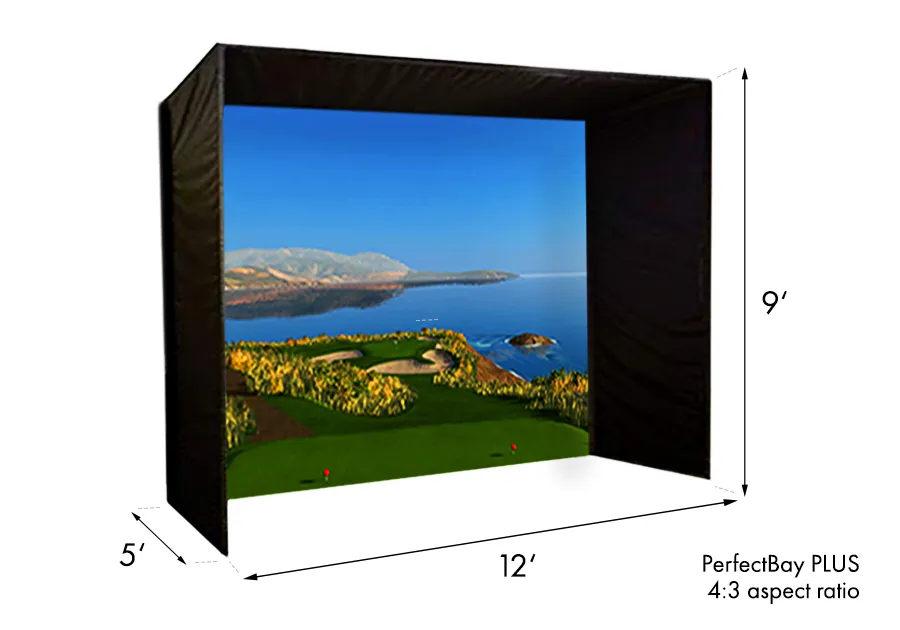 Foresight Sports GCQuad PerfectBay Golf Simulator Package