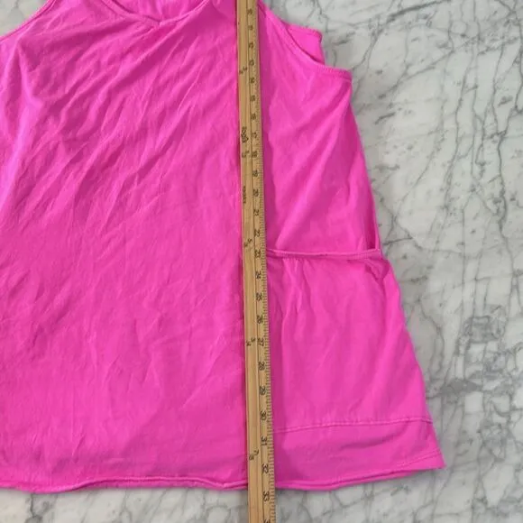 FP Movement Hot Shot Mini Dress Free People Living Magenta Pink Size L