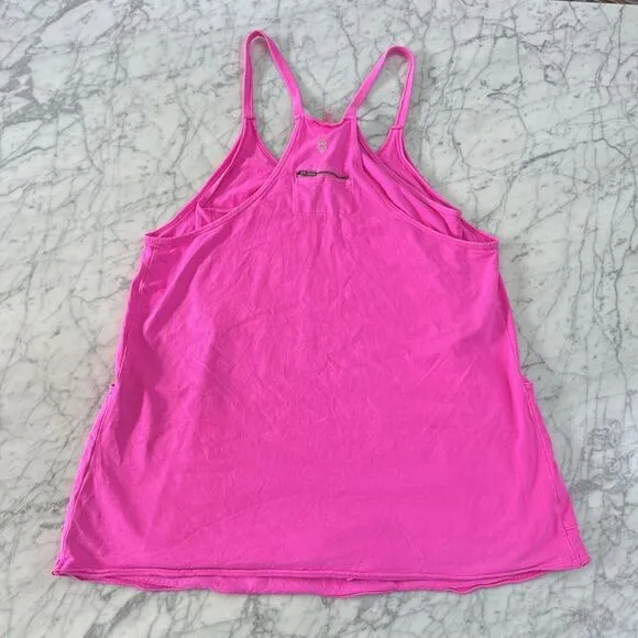 FP Movement Hot Shot Mini Dress Free People Living Magenta Pink Size L