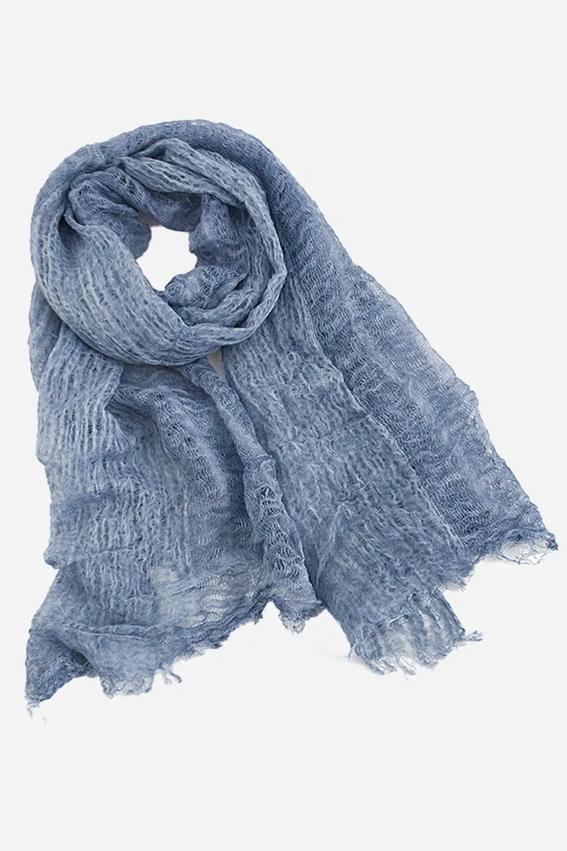 Free Lightweight Linen Scarf