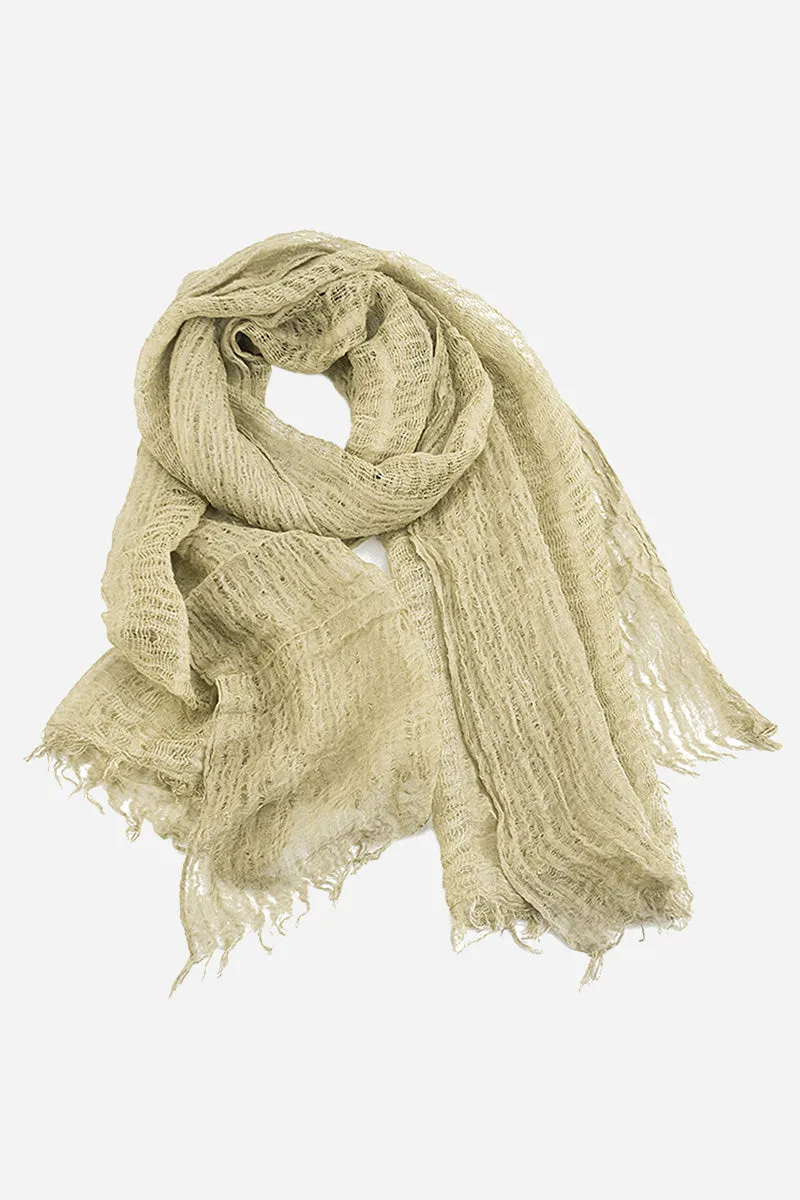 Free Lightweight Linen Scarf