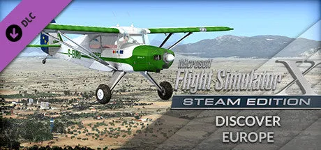 FSX: Steam Edition - Discover Europe (PC)