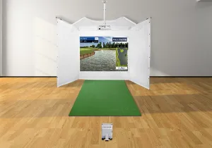 Full Swing KIT Retractable Screen Golf Simulator Package