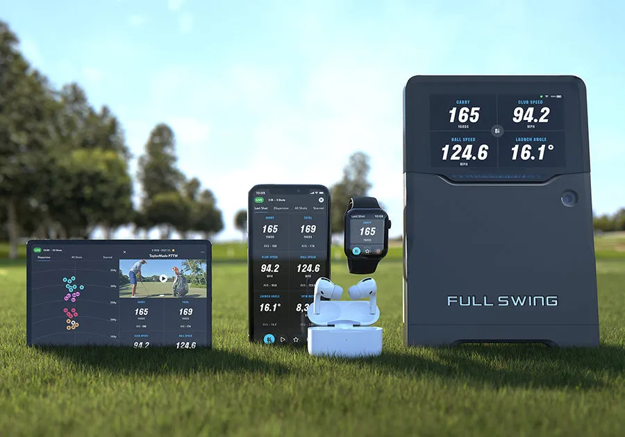 Full Swing KIT Retractable Screen Golf Simulator Package