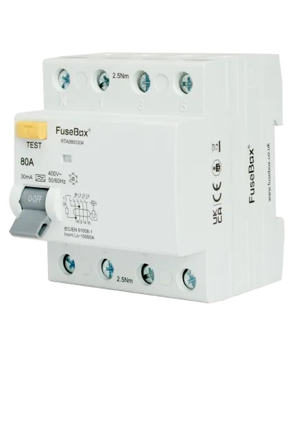 FuseBox RTA0800304 80A 30mA 4P Type A RCD