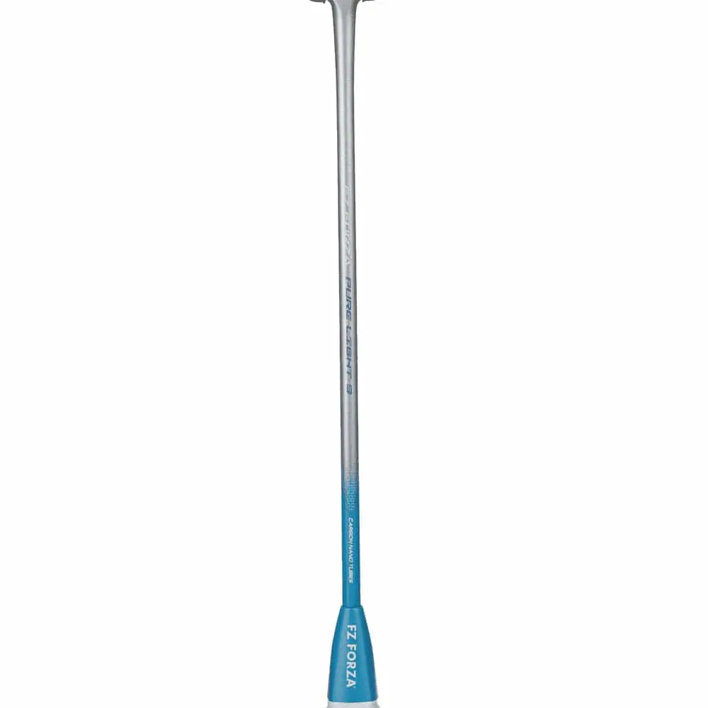 FZ Forza Pure Light 9 Badminton Racket - Silver