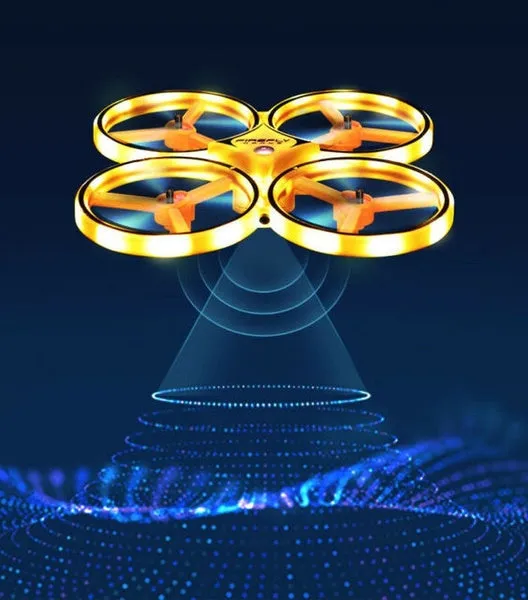Gesture Control Drone Rc Quadcopter Aircraft with Smart Watch Controlled