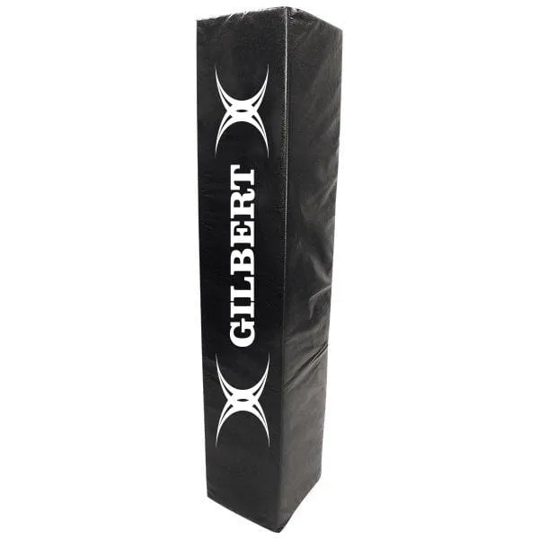 Gilbert Elite Pro Black Square Rugby Post Pad