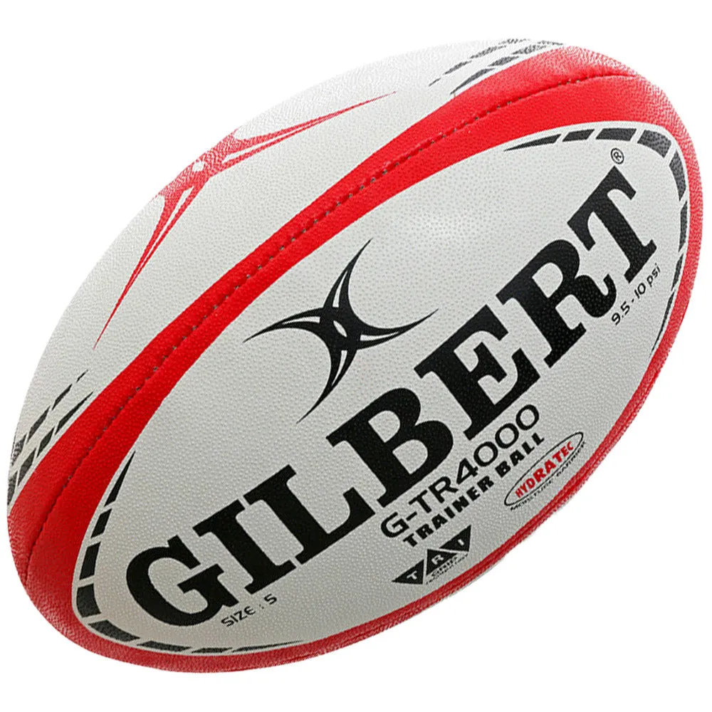 Gilbert G-TR4000 Rugby Ball Size 4 | 10 Pack