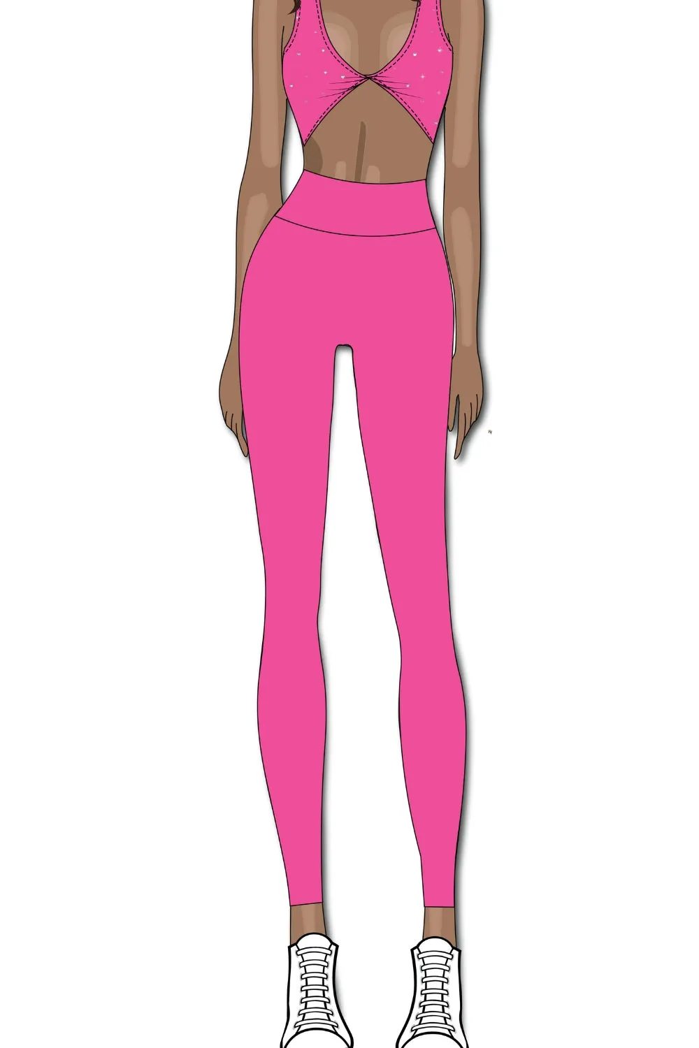 Girlfriend Legging - Dragonfruit