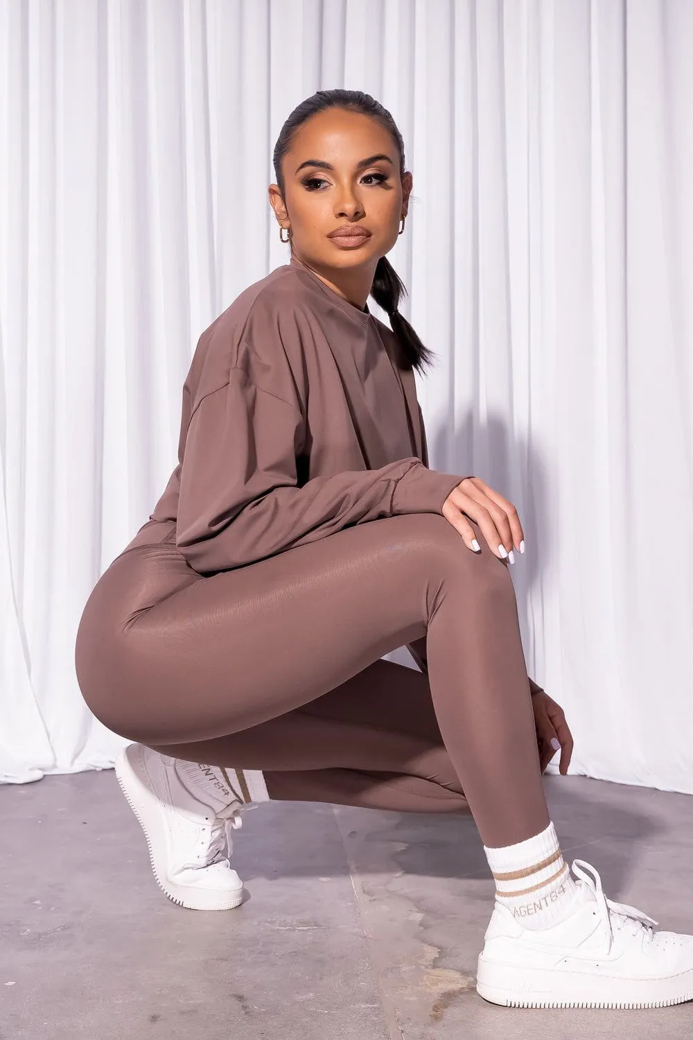 Girlfriend Legging - Mocha