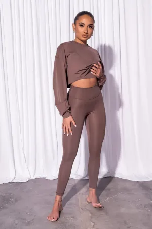 Girlfriend Legging - Mocha