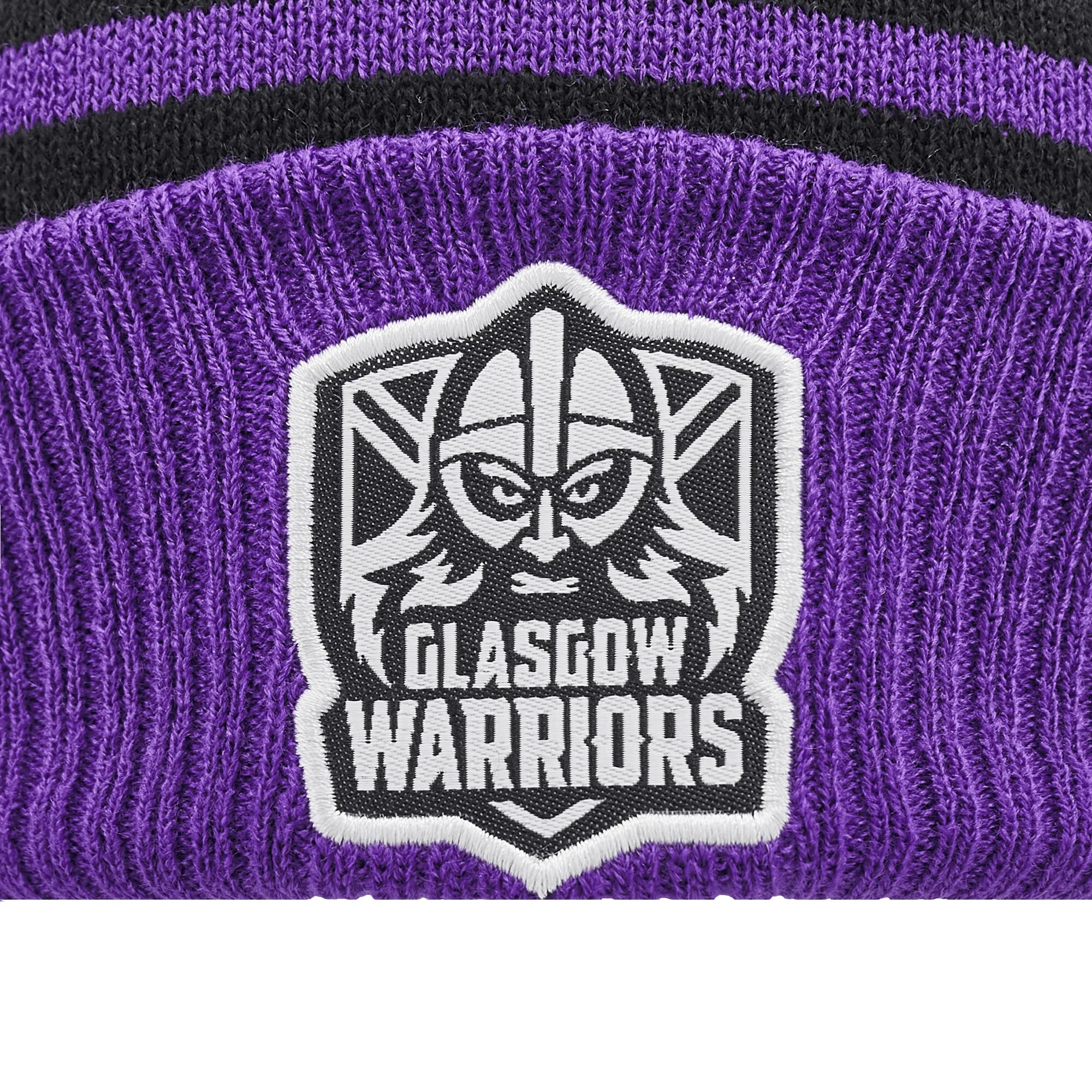 Glasgow Warriors 24/25 Pom Pom Beanie by Macron