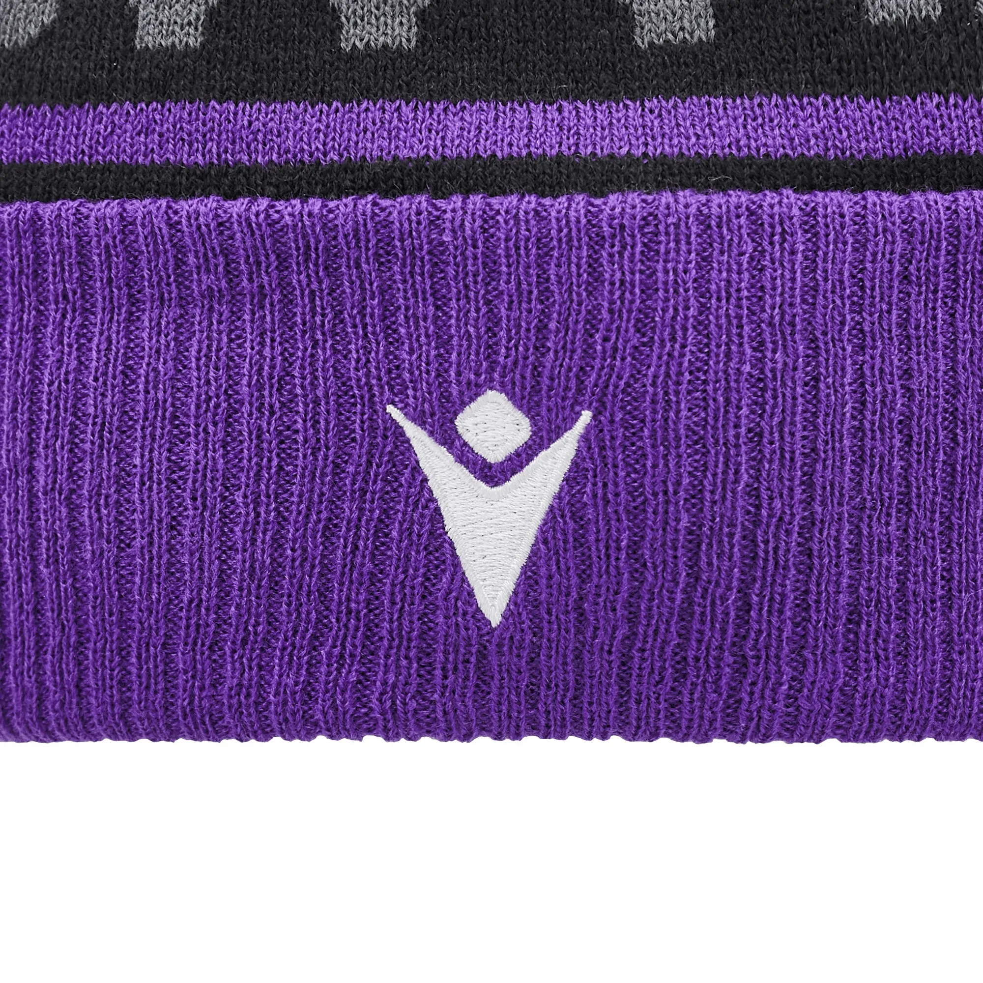 Glasgow Warriors 24/25 Pom Pom Beanie by Macron