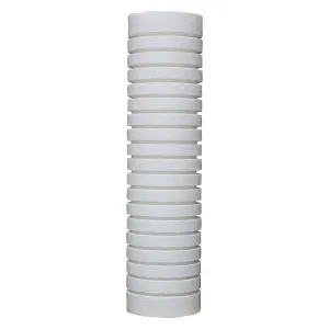 Global Water Solutions 20 Inch Jumbo Polisediment Spunfilter Cartridge 28X114X511MM 600G 20 Micron PP2020BB-G