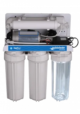 Global Water Solutions 75GPD 5 Stage Reverse Osmosis System With Pump AWSA-CMA-75-25