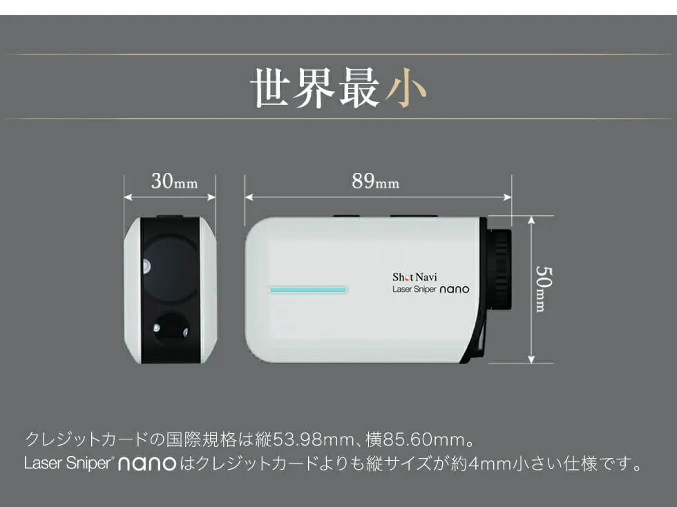 Golf Rangefinder Laser Sniper nano