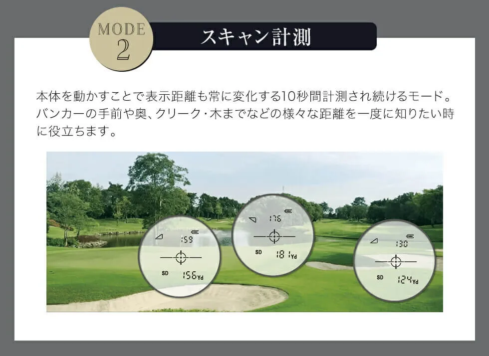 Golf Rangefinder Laser Sniper nano