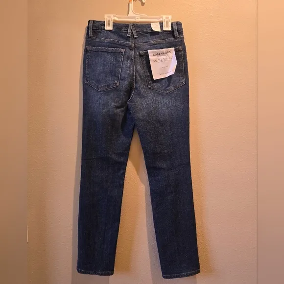 Good American - Good Classic Straight Jeans Indigo 207 Sz 28 NWT