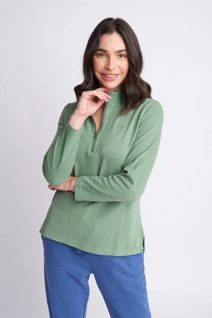 Goondiwindi Cotton 1/2 Zip Rugby - 3 Colours
