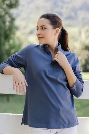 Goondiwindi Cotton Zip Rugby Top G3227