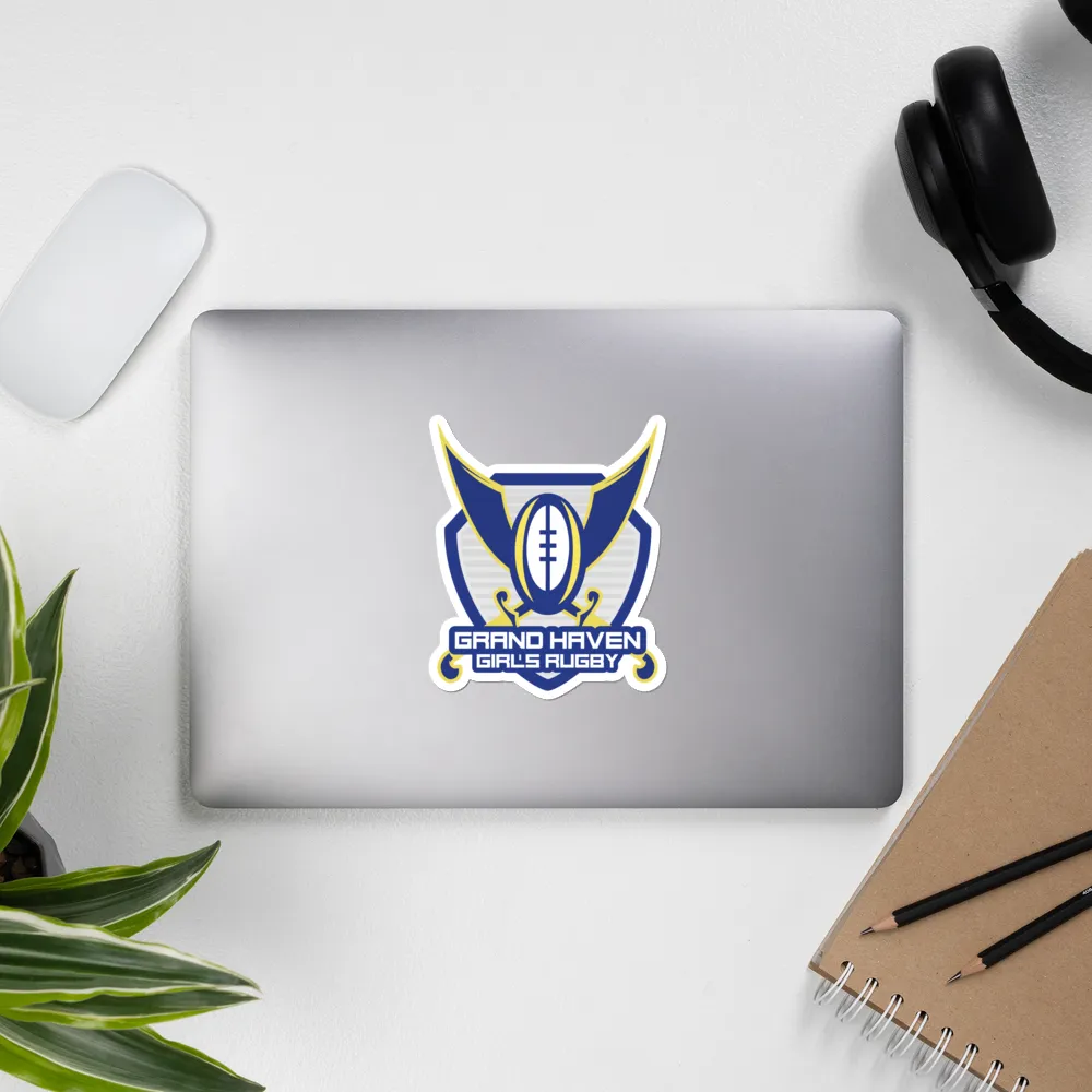 Grand Haven Girls Rugby Die-cut Stickers