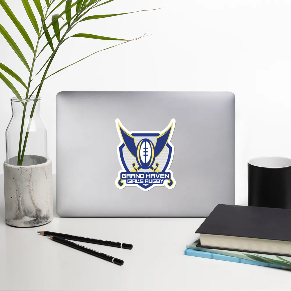 Grand Haven Girls Rugby Die-cut Stickers
