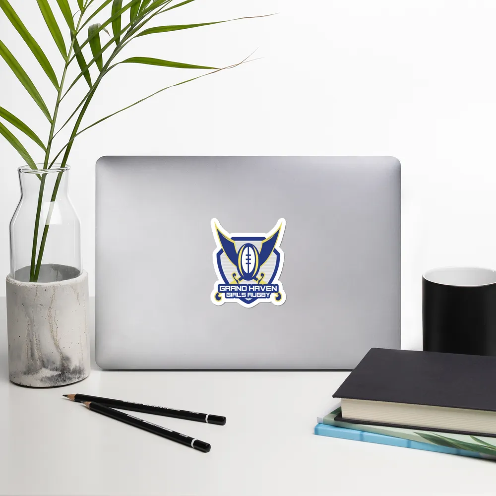 Grand Haven Girls Rugby Die-cut Stickers