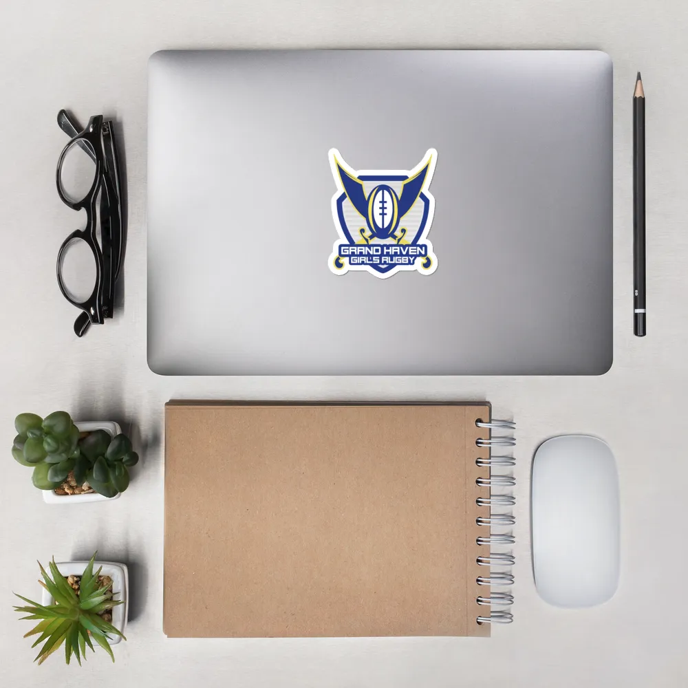Grand Haven Girls Rugby Die-cut Stickers
