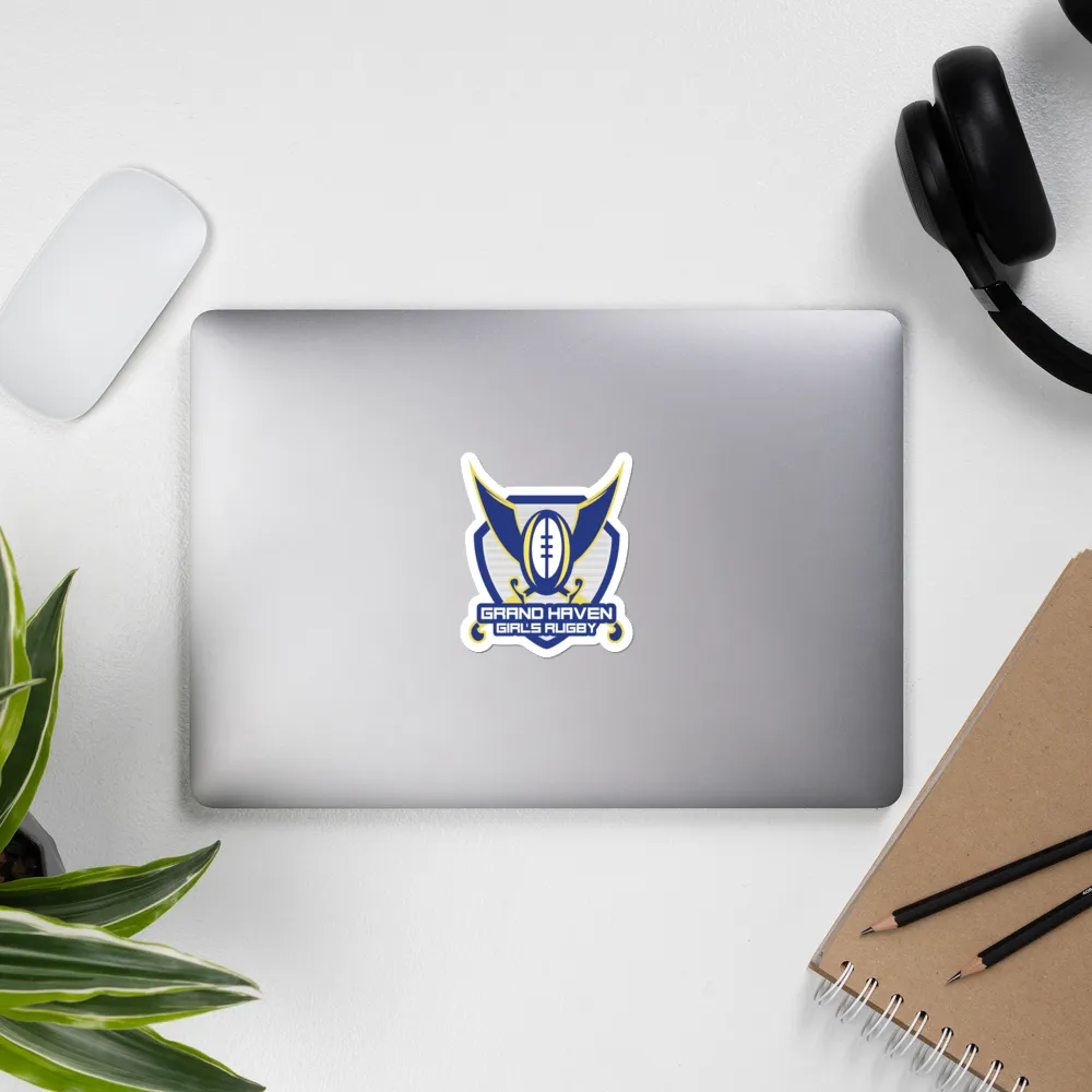 Grand Haven Girls Rugby Die-cut Stickers