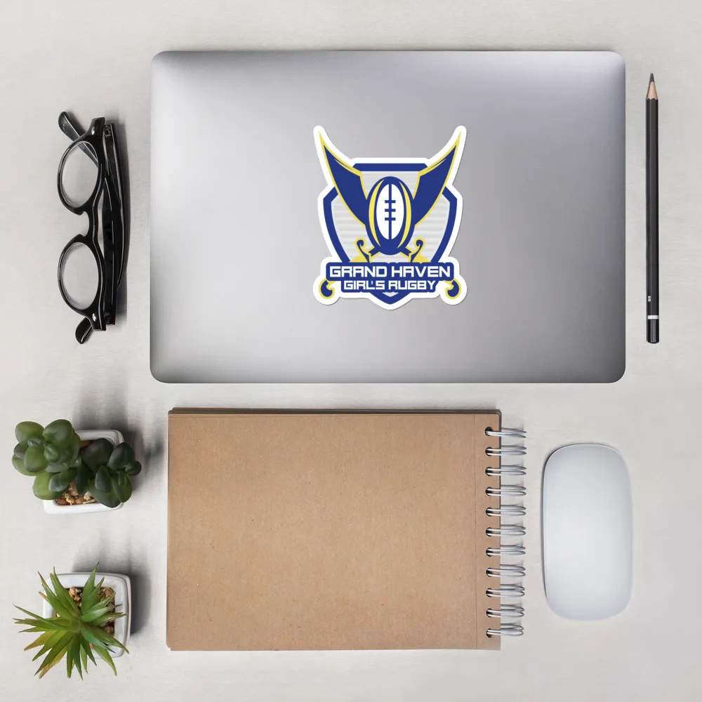 Grand Haven Girls Rugby Die-cut Stickers
