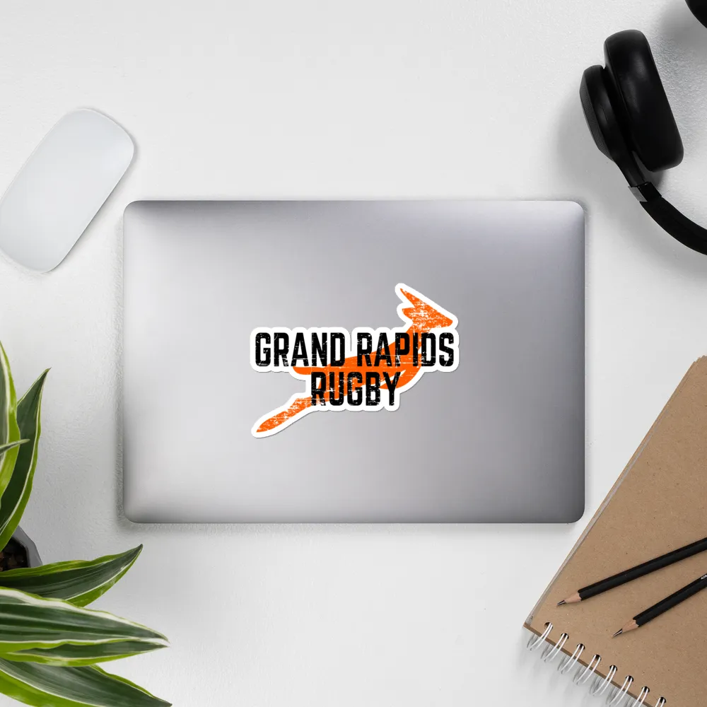 Grand Rapids Rugby Die-Cut Stickers