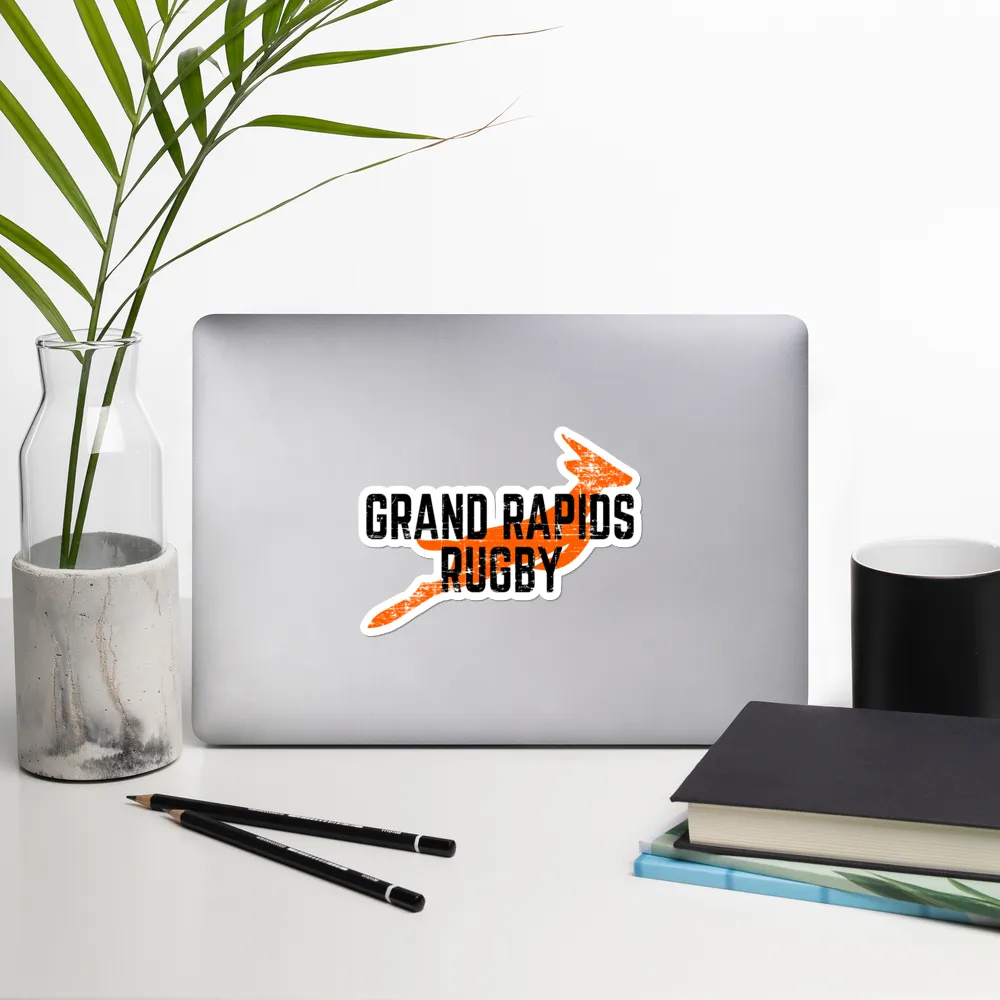 Grand Rapids Rugby Die-Cut Stickers