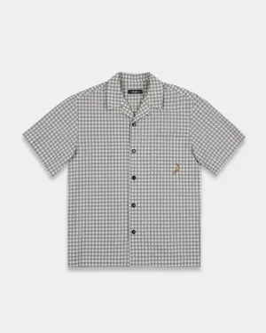 Grey Vichy Seersucker Shirt