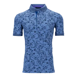 GREYSON Water Thistle Polo