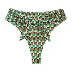 Groovy Paula Tie-Up Bikini Bottom