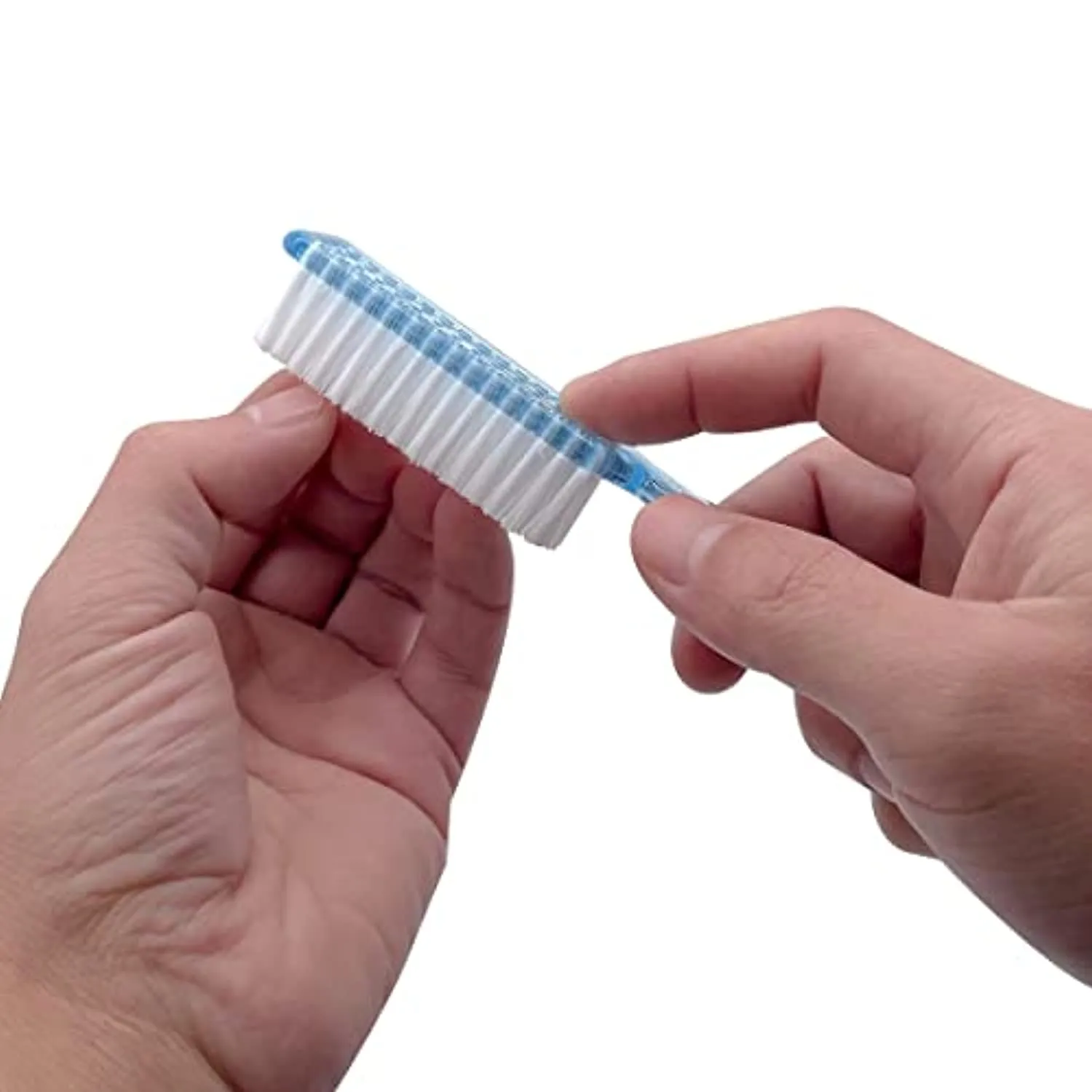 Handle Grip Nail Brush Cleaner Fingernail Scrub Brush Hand Cleaning Brushes Soft Stiff Bristles Scrubber Manicure Tools Kit for Nails and Toes,4 Pcs