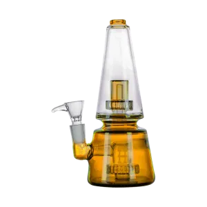 Hemper Lunar Alpha Glass Bubbler - Amber - 1 Count