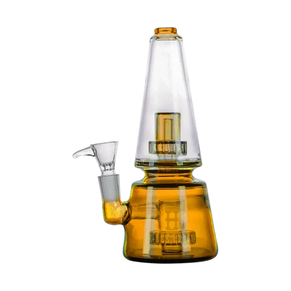 Hemper Lunar Alpha Glass Bubbler - Amber - 1 Count