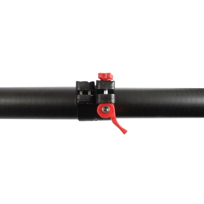 High Reach Vacuum Attachment Kit with 3 Carbon Fiber Poles & Carry Bag