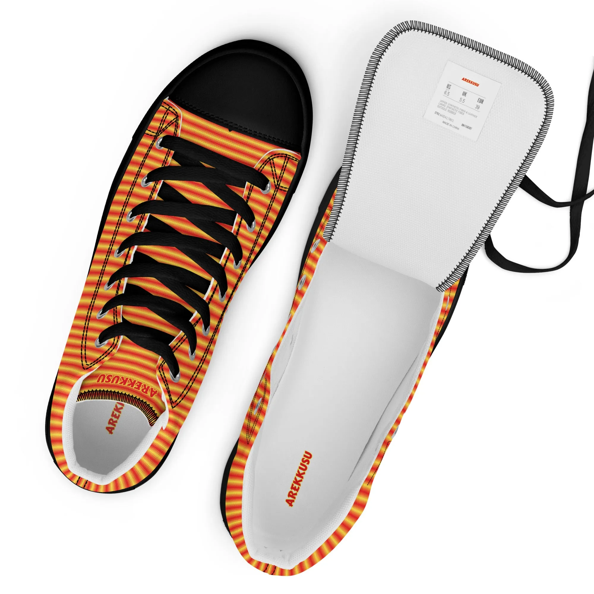 High Top Canvas Shoes
