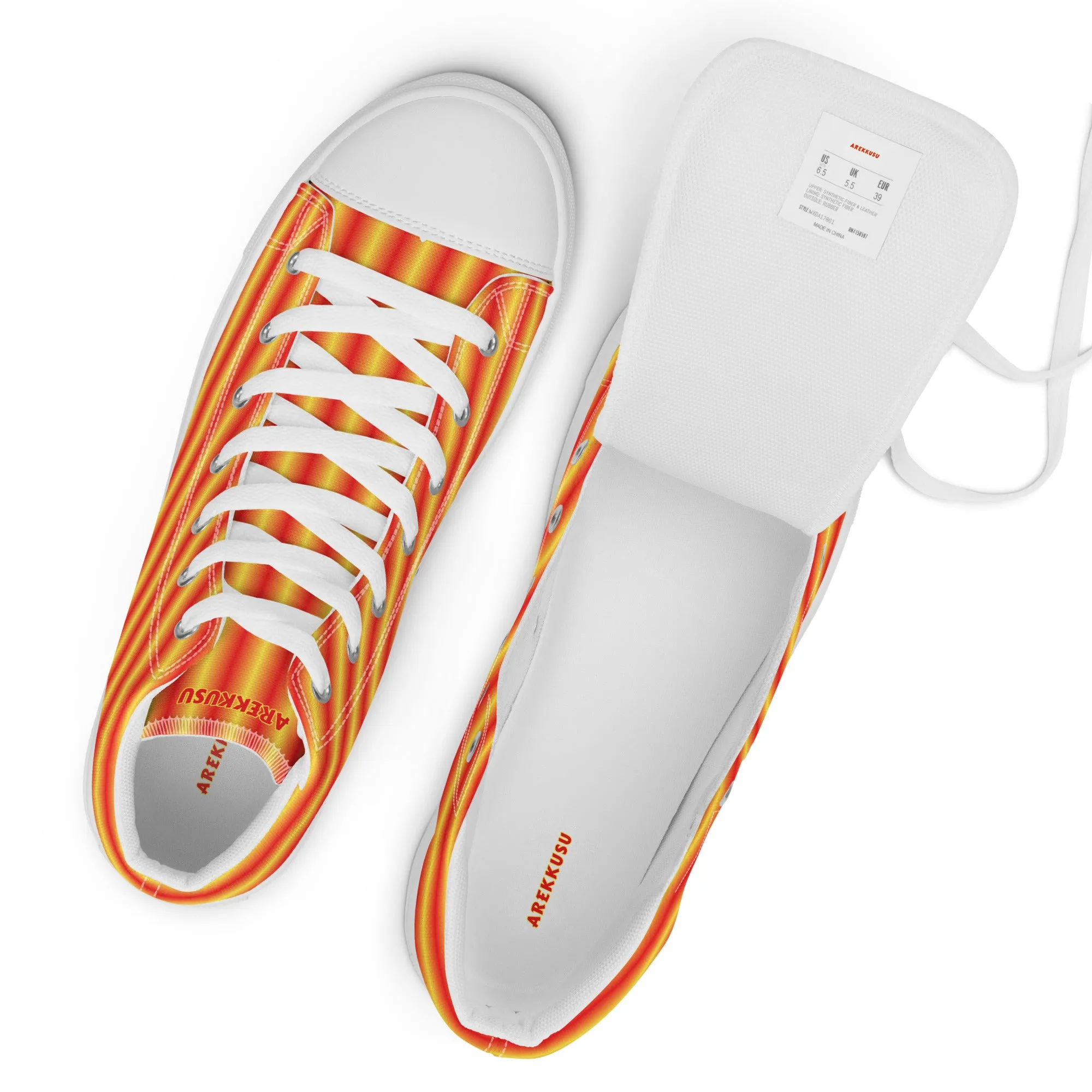 High Top Canvas Shoes