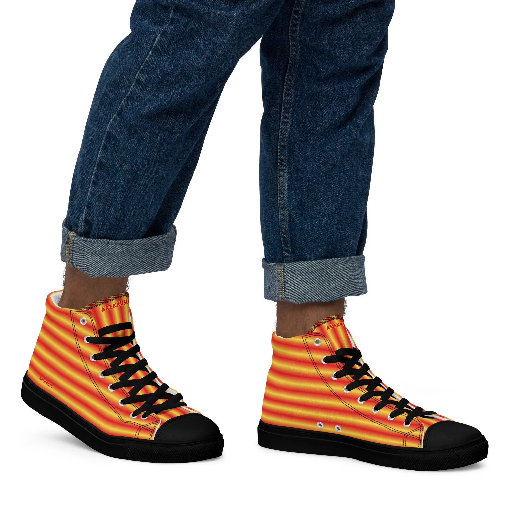 High Top Canvas Shoes