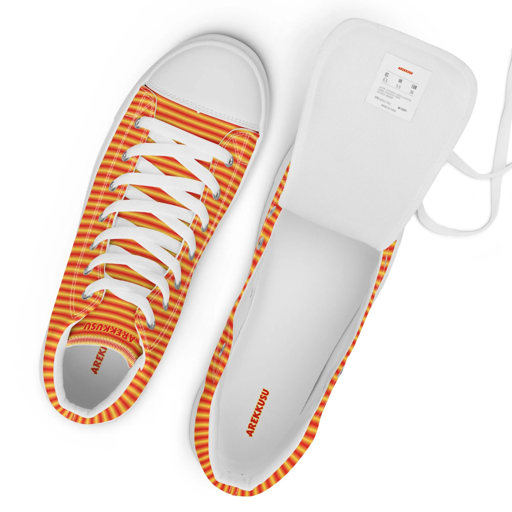High Top Canvas Shoes