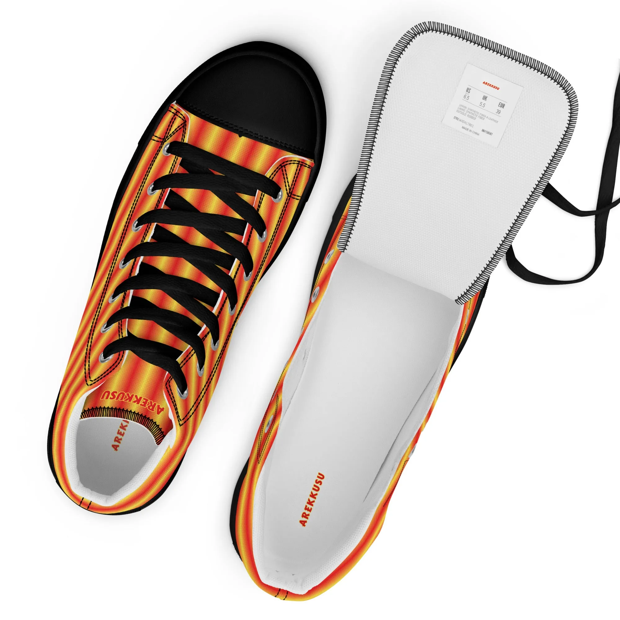 High Top Canvas Shoes