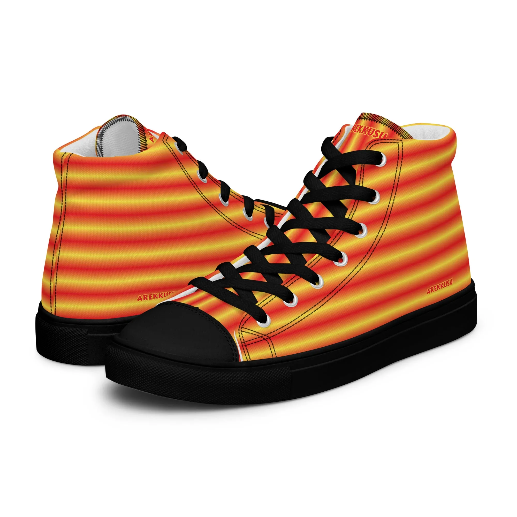 High Top Canvas Shoes