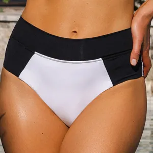 High Waist Bottom with Front Panels